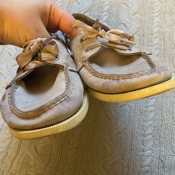 Sperry Top-Sider Lilac Genuine Leather Boat Shoes - Picture 9 of 10